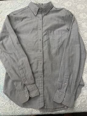 Vintage 90s Optimum Gray Shirt Women’s Button Up Capsule